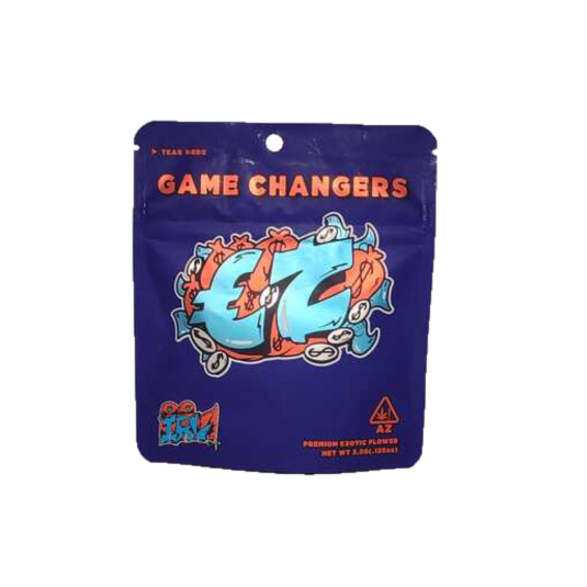 Photograph of product: Game Changers - Flower - EZ$ (H) (3.5g)