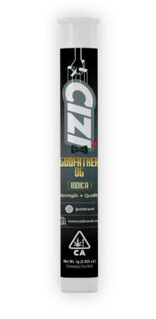 Photograph of product: Godfather OG Preroll 1g - Preroll