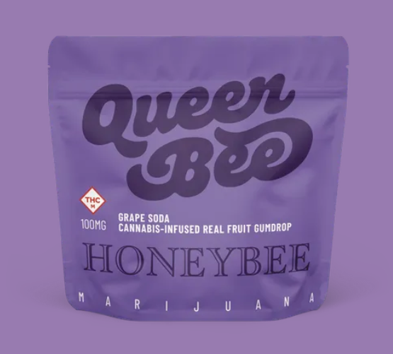 Photograph of product: Queen Bee Grape Soda - Gumdrop - 100mg