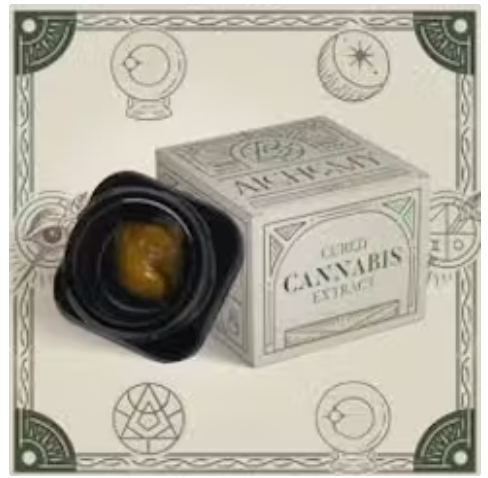 Photograph of product: Concentrate - Alchemy - Zangria (SH) - Cured Budder 1g