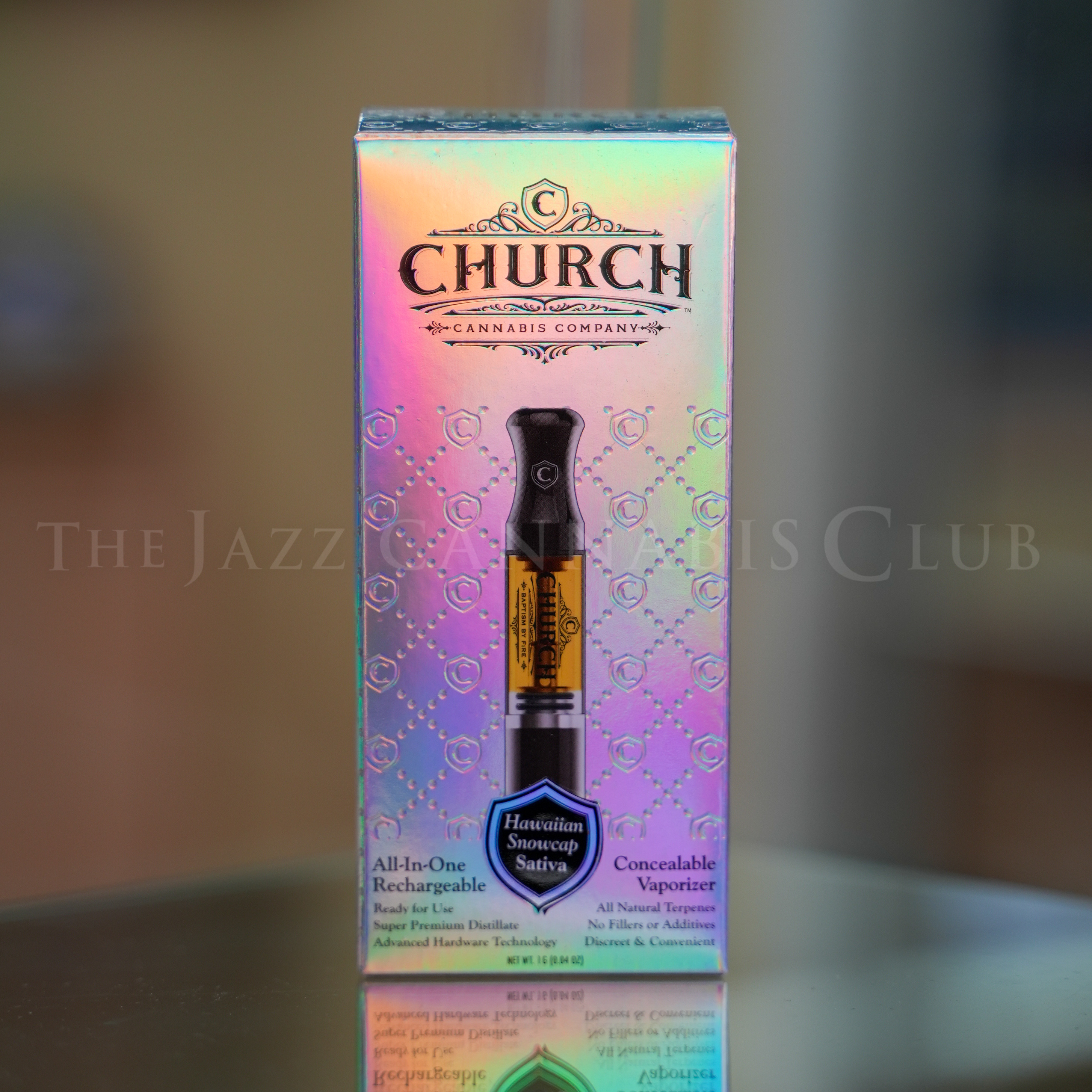 Photograph of product: Church Hawiian SnowCap Disposable