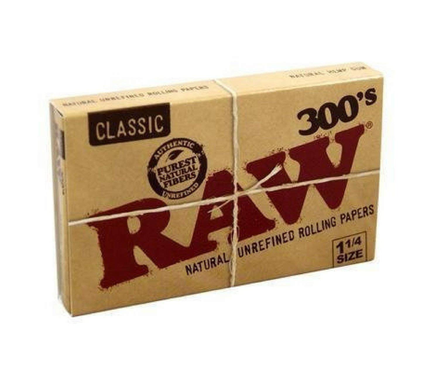 Photograph of product: Raw - Classic Rolling Papers 1 1/4 - 300 Leaves