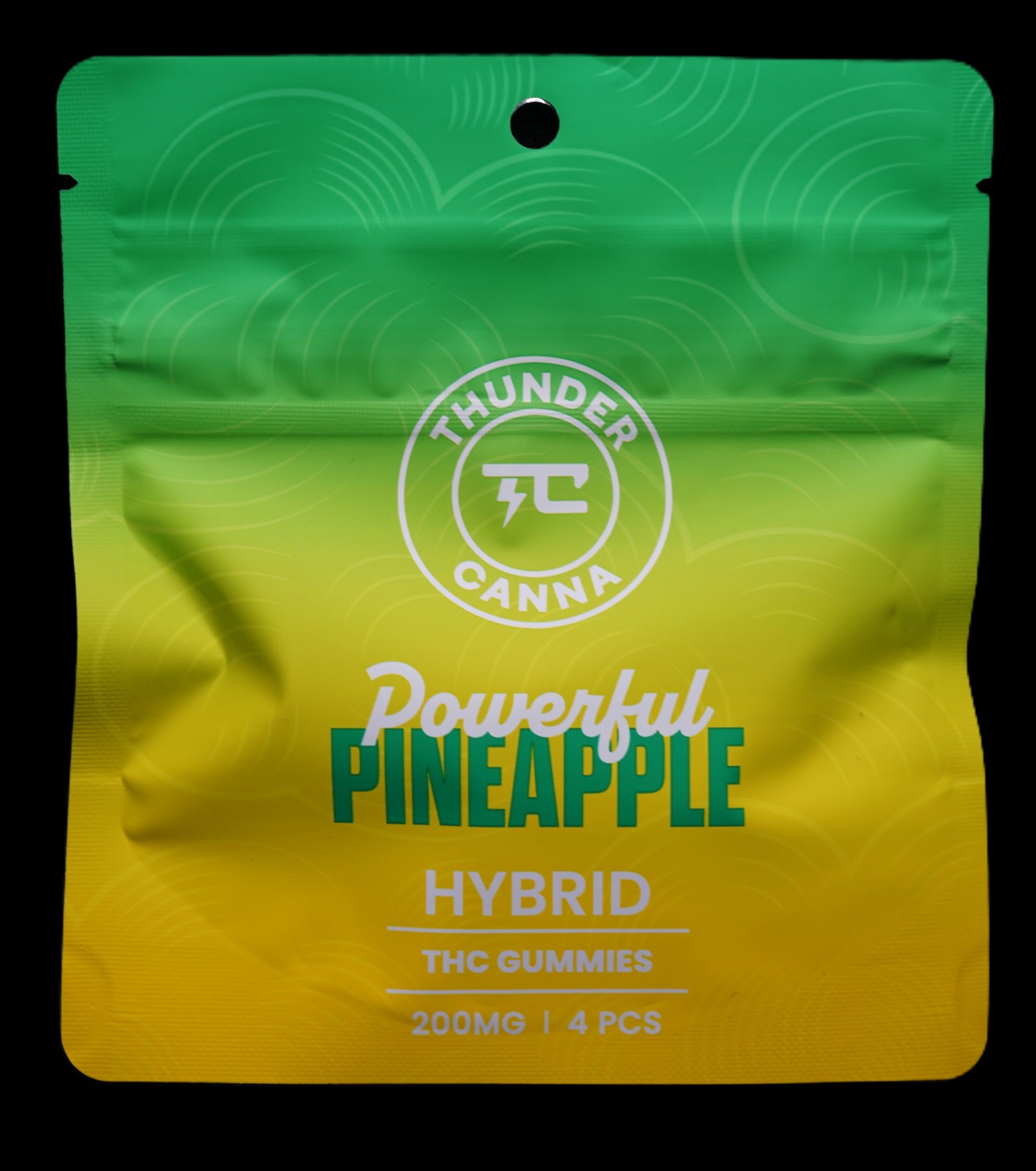 Photograph of product: Pineapple Gummies 4CT 200MG