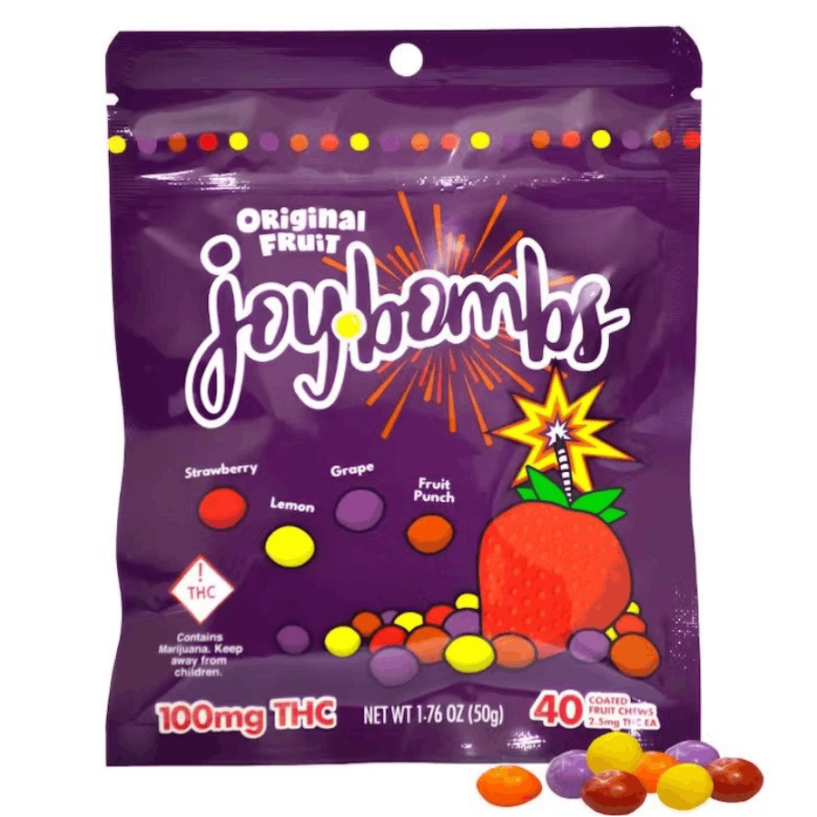 Photograph of product: Original Fruit Joybomb Chews (40ct)