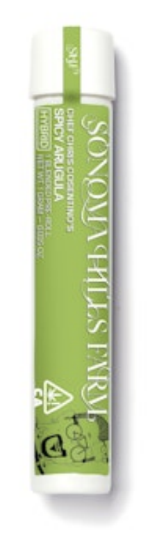 Photograph of product: Sonoma Hills Farms | SunGrown Preroll (1g) Spicy Arugula (CBDxCBGxTHC)