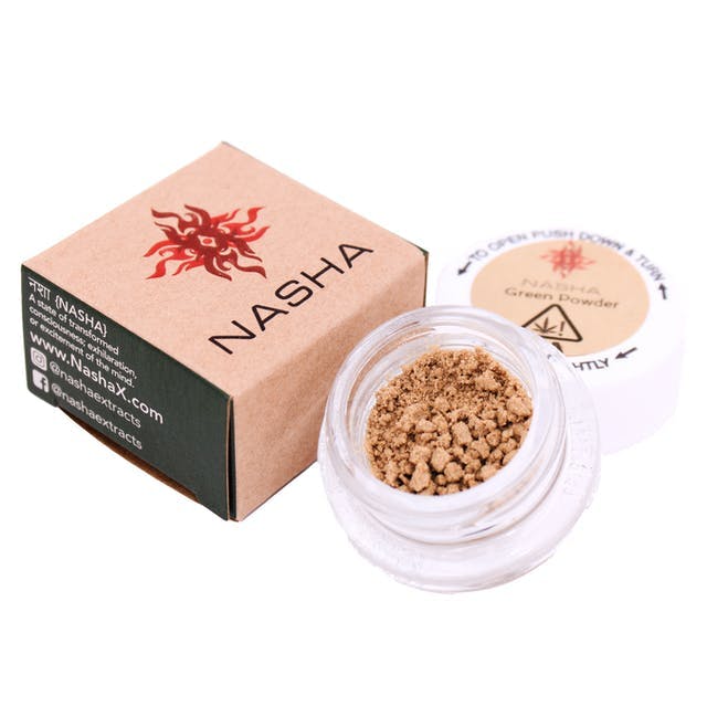 Photograph of product: La Bomba Green Unpressed au chocolat - 1.2g