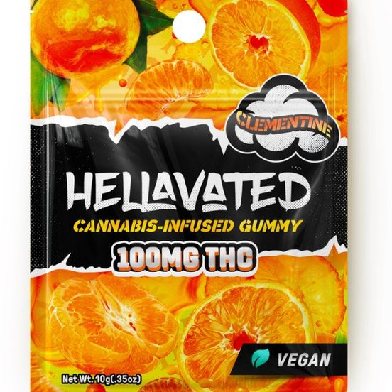 Photograph of product: Hellavated Gummy: Clementine - 