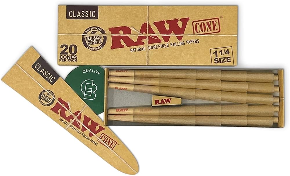 Photograph of product: Raw Cone 1 1/4 Cone - 20pk