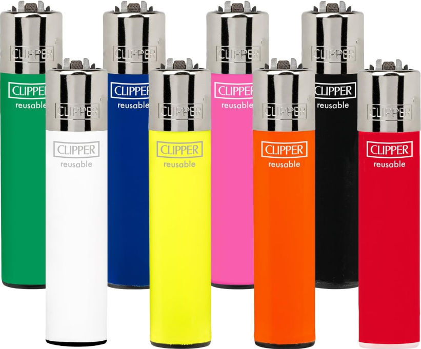 Photograph of product: Clipper - Lighter - Assorted Solid