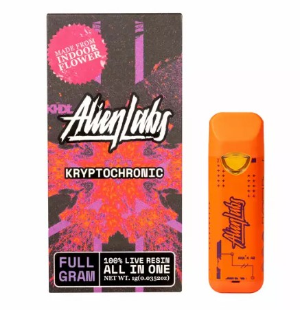 Photograph of product: KRYPTOCHRONIC - 1G LIVE ALL IN ONE