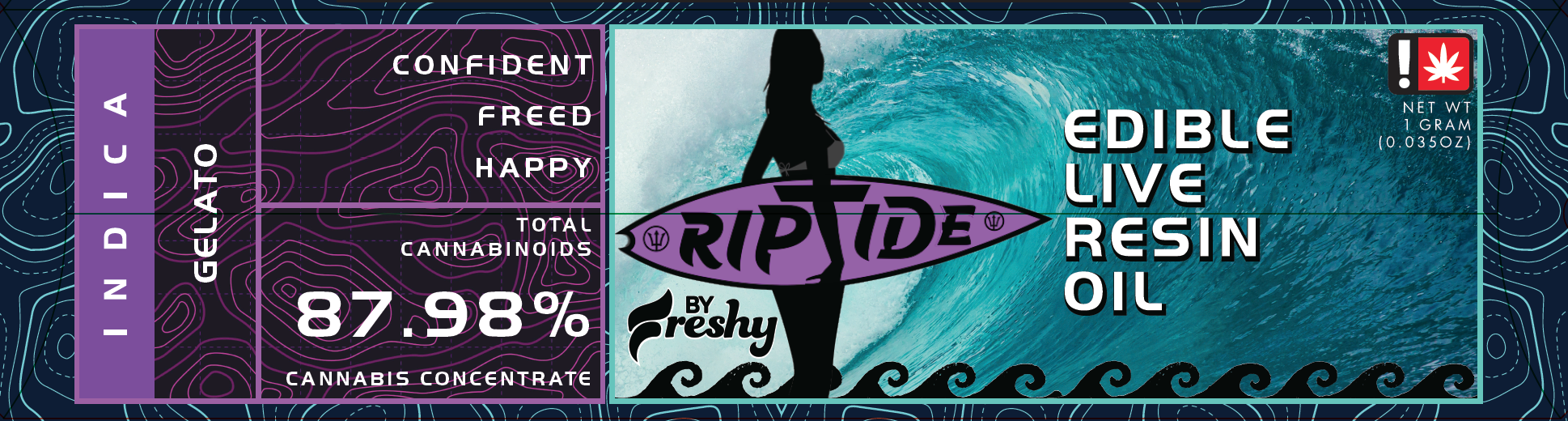 Photograph of product: Riptide RSO | Gelato