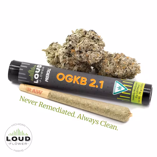 Photograph of product: OGKB 2.1 PREROLL 1G