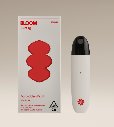 Photograph of product: Bloom - Disposable Vape - Forbidden Fruit (1g)