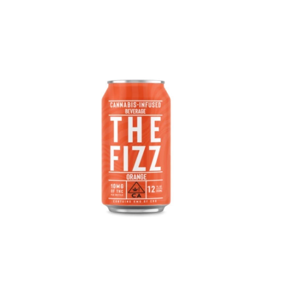 Photograph of product: Manzanitas - Orange Soda 10 mg- THE FIZZ - CAN