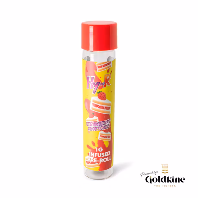 Photograph of product: Strawberry Shortcake - Infused Pre-Roll - 1g