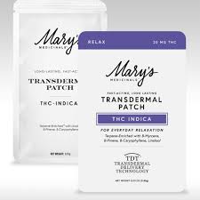 Photograph of product: Mary's Medicinals Relax Patch Oui'd