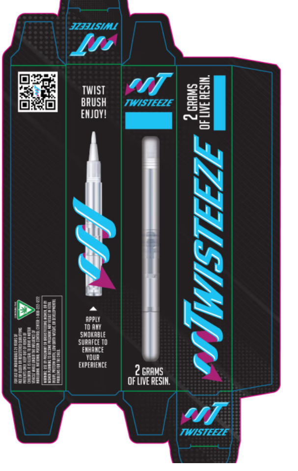 Photograph of product: Phantom OG - Live Resin Brush - 2g