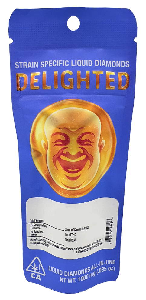 Photograph of product: Delighted by Purist | GMOZ | 1G Liquid Diamond AIO