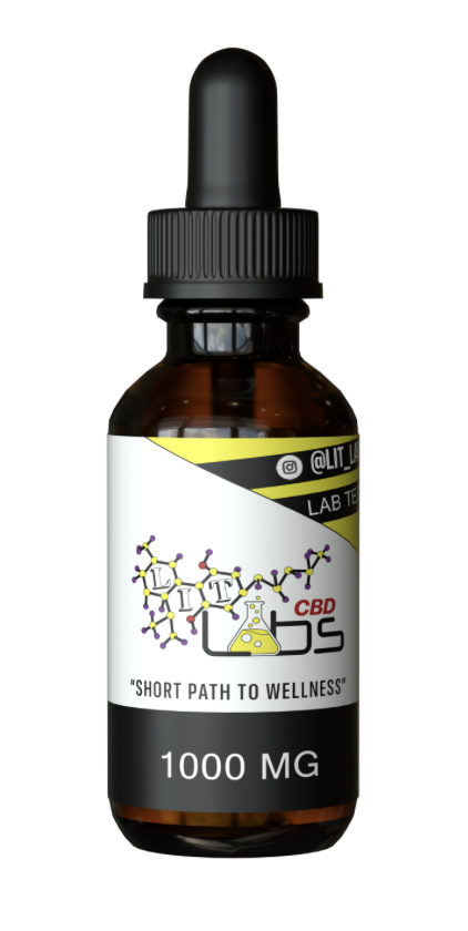 Photograph of product: Lit Labs | CBD Tincture - Wintergreen - 1000mg