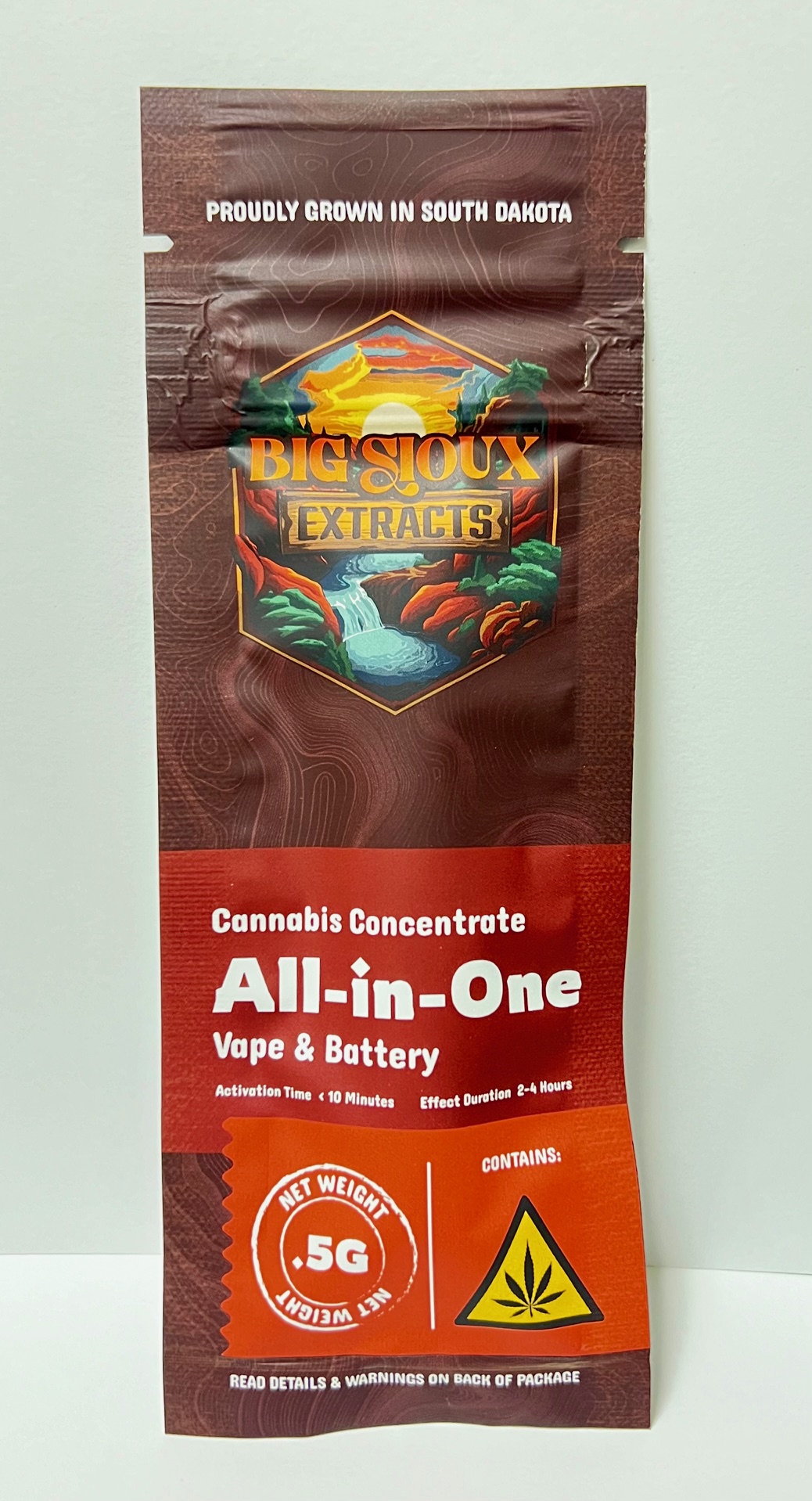 Photograph of product: Rainbow Belts 83.107% 1g Distillate Disposable