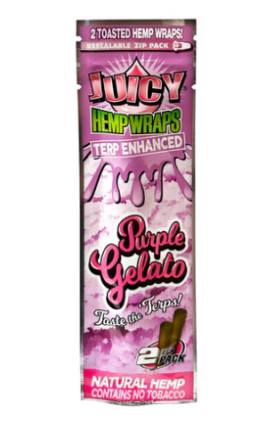 Photograph of product: Juicy Wrap Purple Gelato