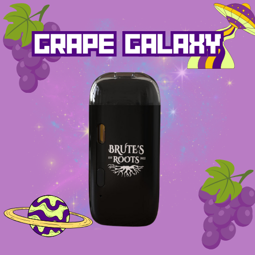 Photograph of product: Grape Galaxy - 1g Disposable Vape - Brute's Roots - REC