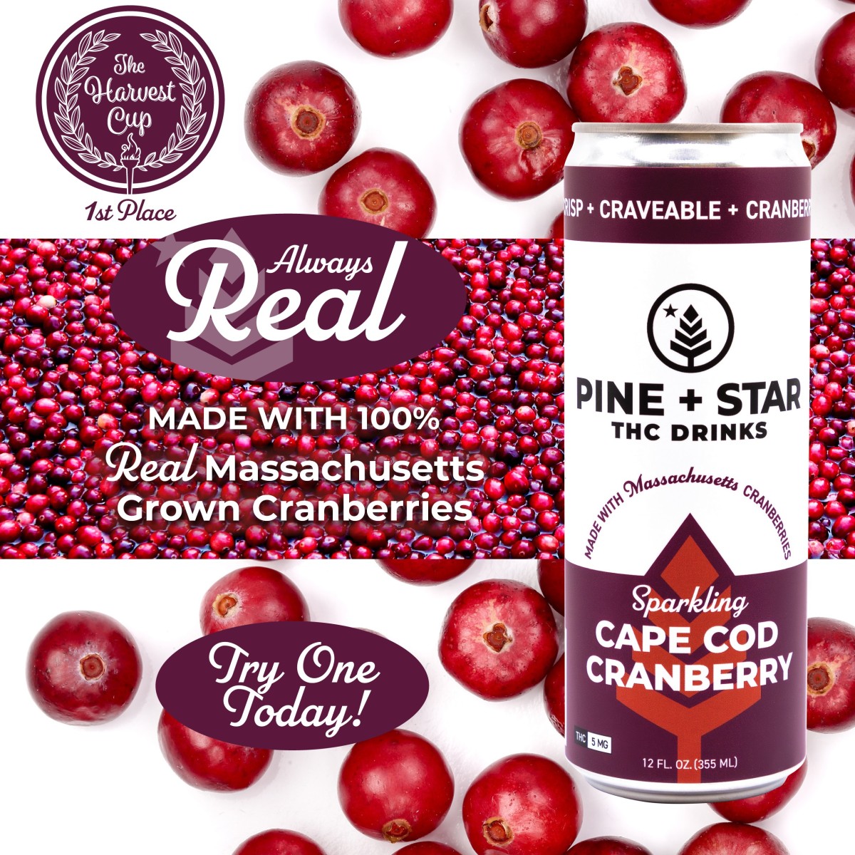 Photograph of product: Beverage - 5mg - Cape Cod Cranberry