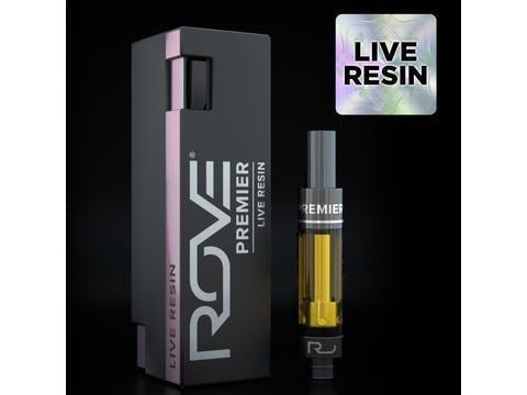 Photograph of product: ROVE | PREMIER LIVE RESIN STRAWBERRY HAZE 1G