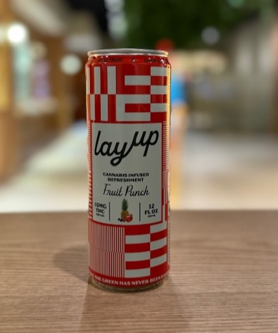 Photograph of product: LayUp | Fruit Punch | Single Can | 10mg