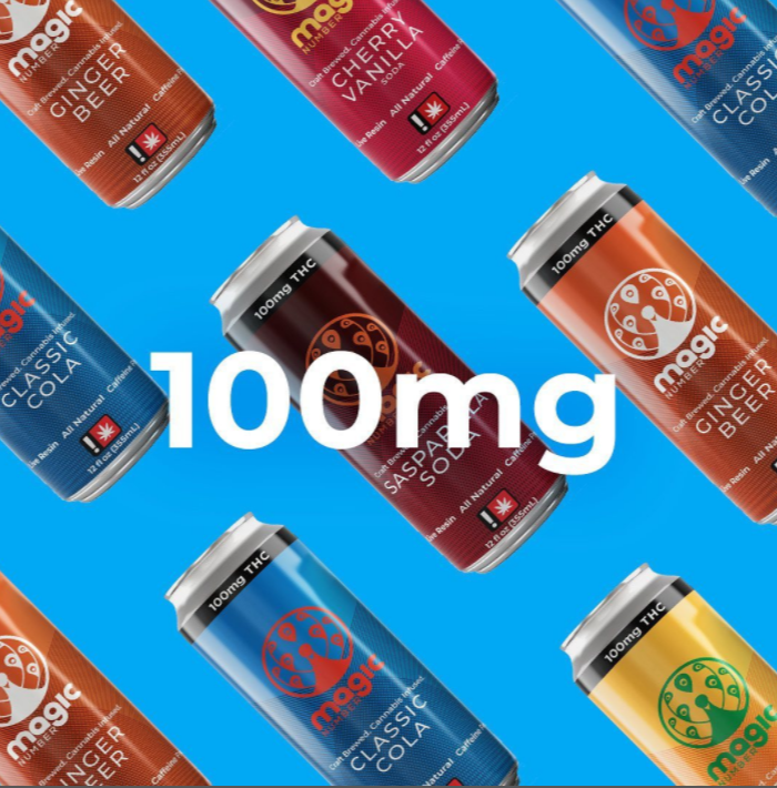 Photograph of product: Soda - Mandarin Lime - 100mg