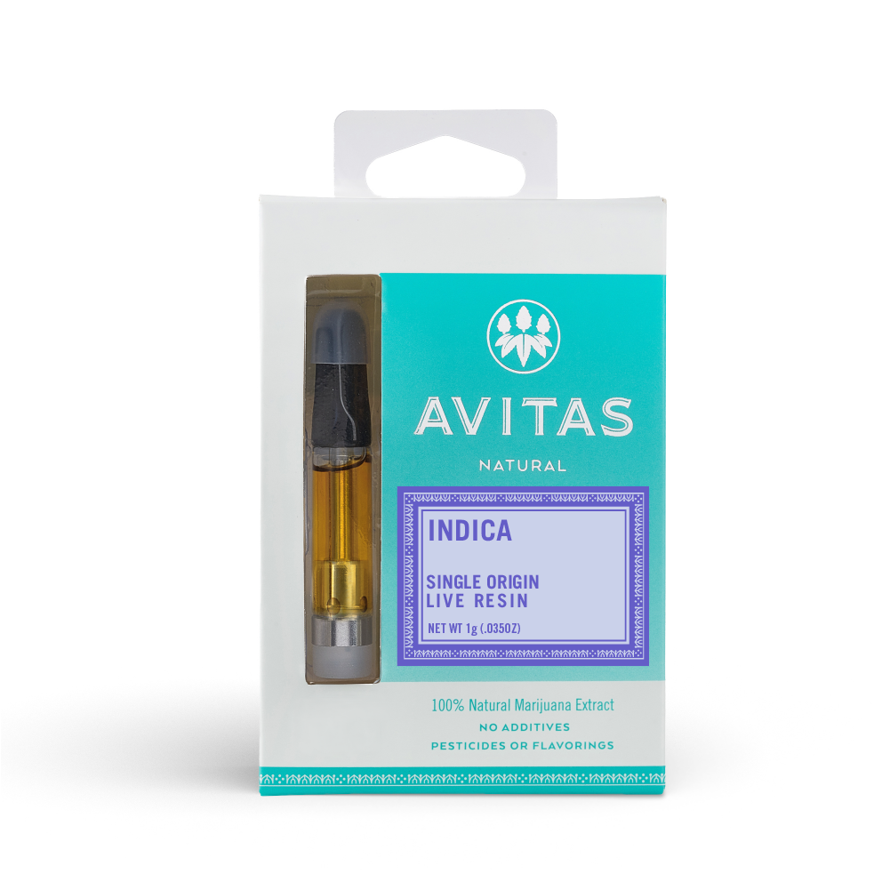 Photograph of product: AVITAS - VAPE LIVE RESIN - 1G - Oui'd - SUGAR FLAKEZ