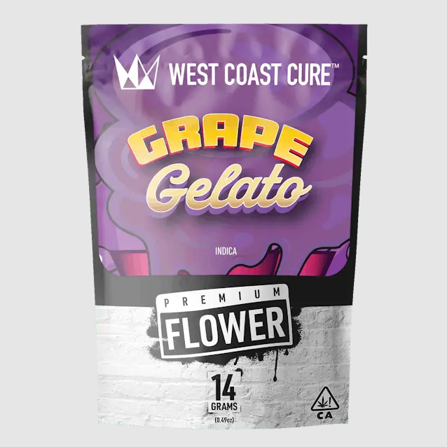 Photograph of product: West Coast Cure | Grape Gelato - 14g