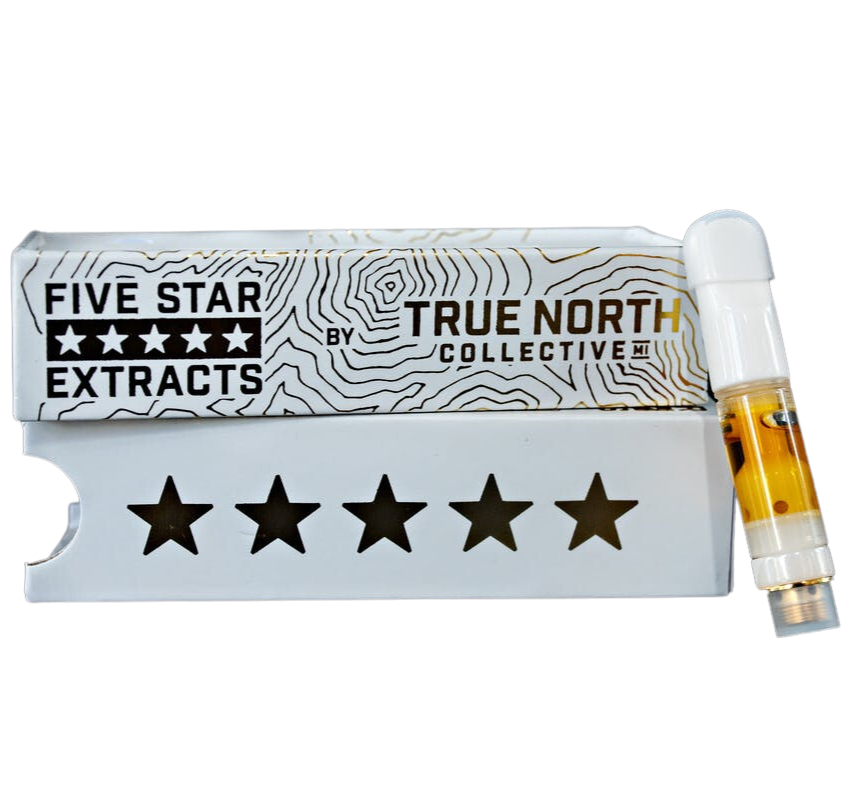 Photograph of product: Five Star Extracts | Trop Sunshine | .5g Live Sugar Sauce 510