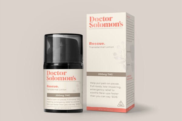 Photograph of product: Dr Solomon's Rescue Lotion - 200mg