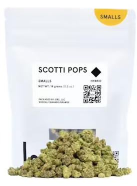 Photograph of product: 14g Scotti Pops Smalls - Lolo