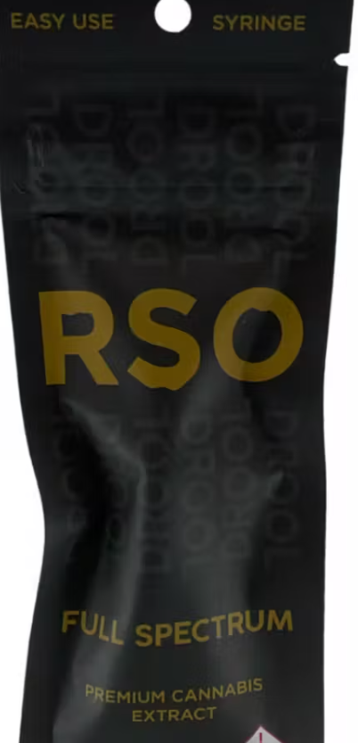 Photograph of product: Drool RSO Relief Syringe