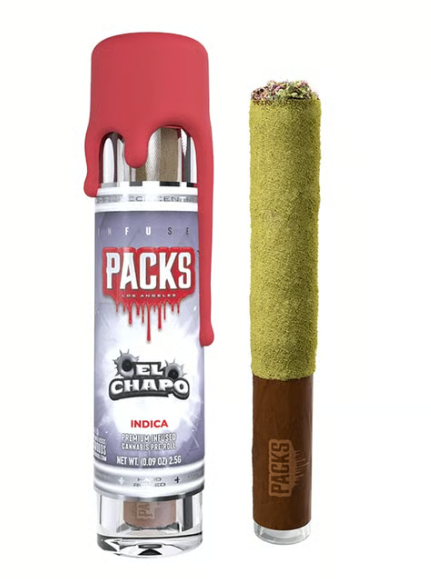 Photograph of product: El Chapo - Packs Preroll Blunt