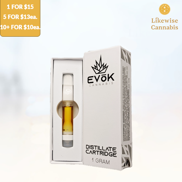 Photograph of product: EVOK - PURPLE PUNCH 1G DISTILLATE CARTRIDGE