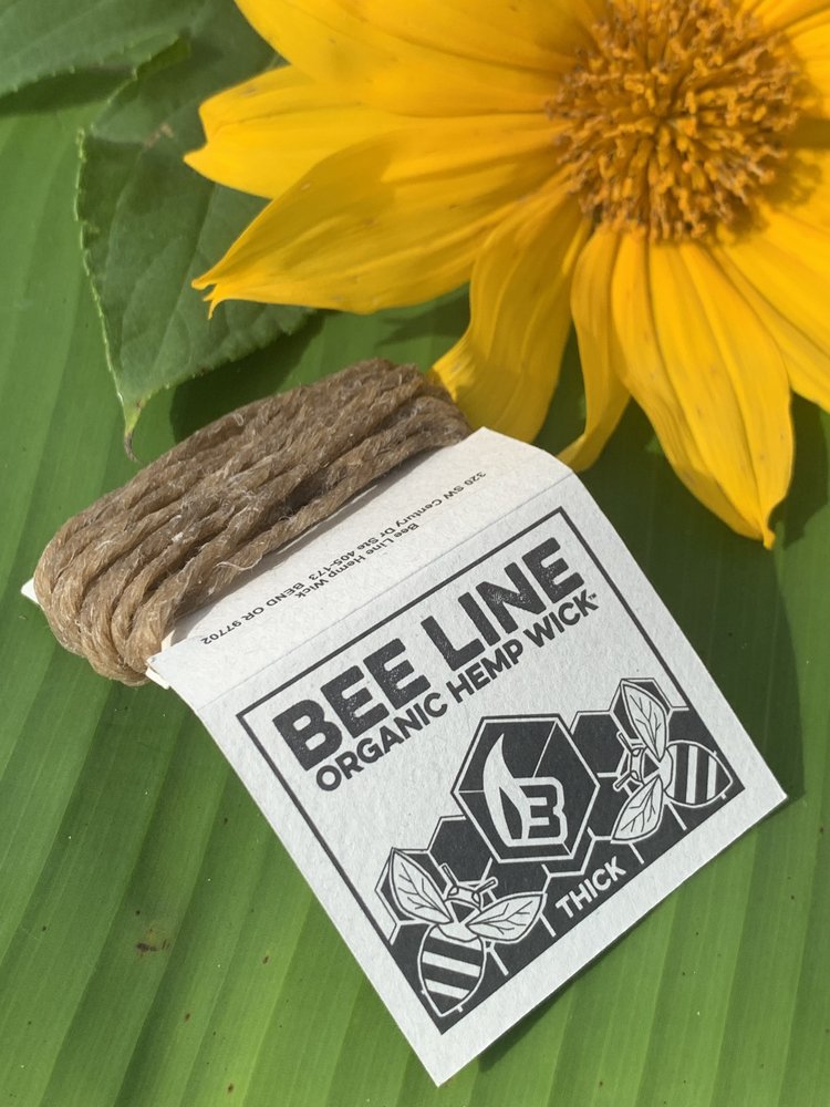Photograph of Product: Beeline Organic Hemp Wick - 9ft
