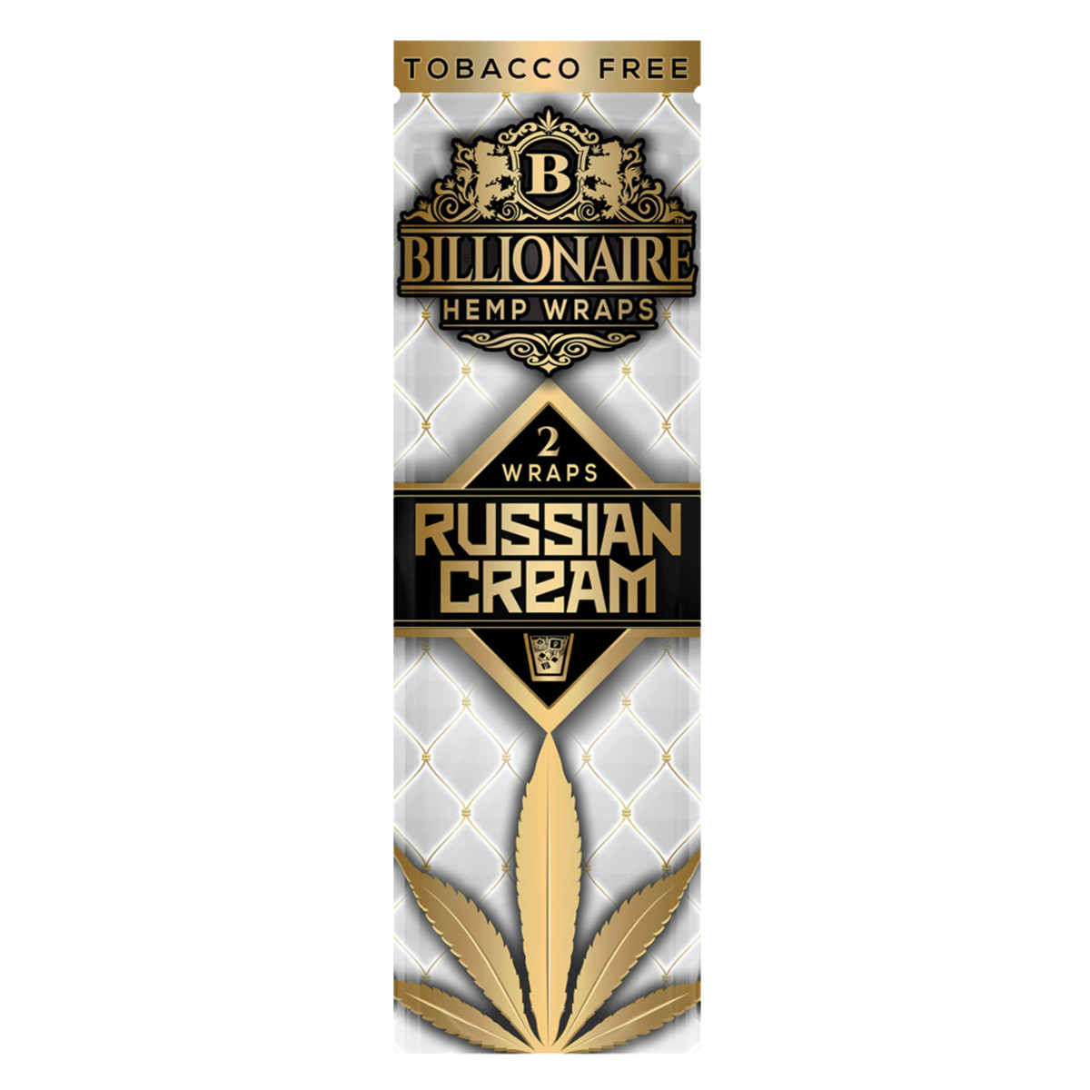 Photograph of product: Billionaire | Hemp Wraps 2pk | Russian Cream