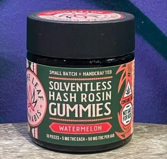 Photograph of product: Watermelon au chocolat Rosin Gummies