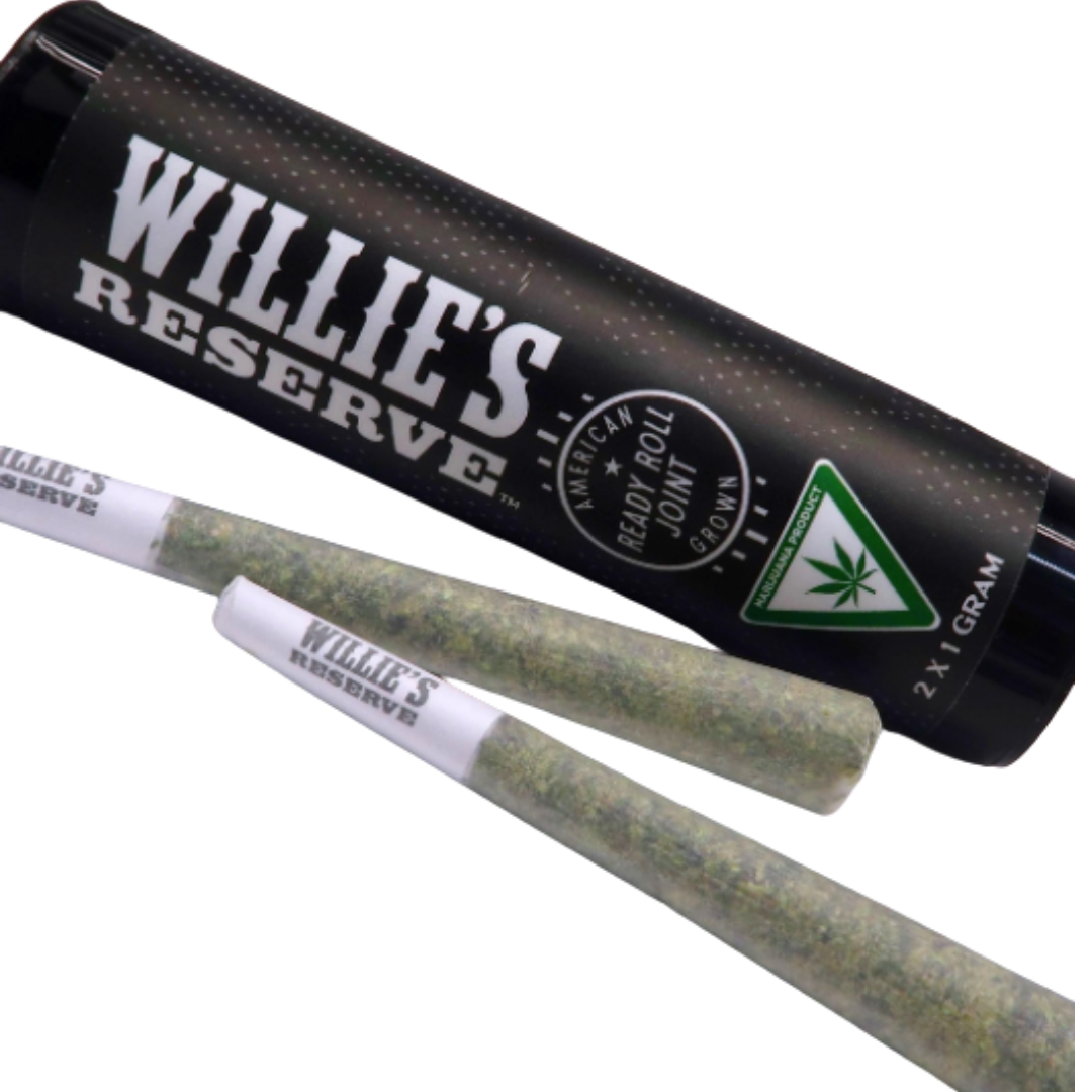 Photograph of product: Willie's Reserve | Zqueeze Preroll 2pk
