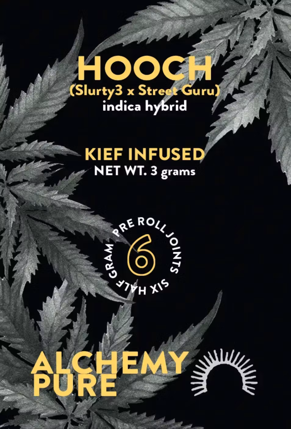 Photograph of product: Hooch I  Infused Pre-Roll 6pk I