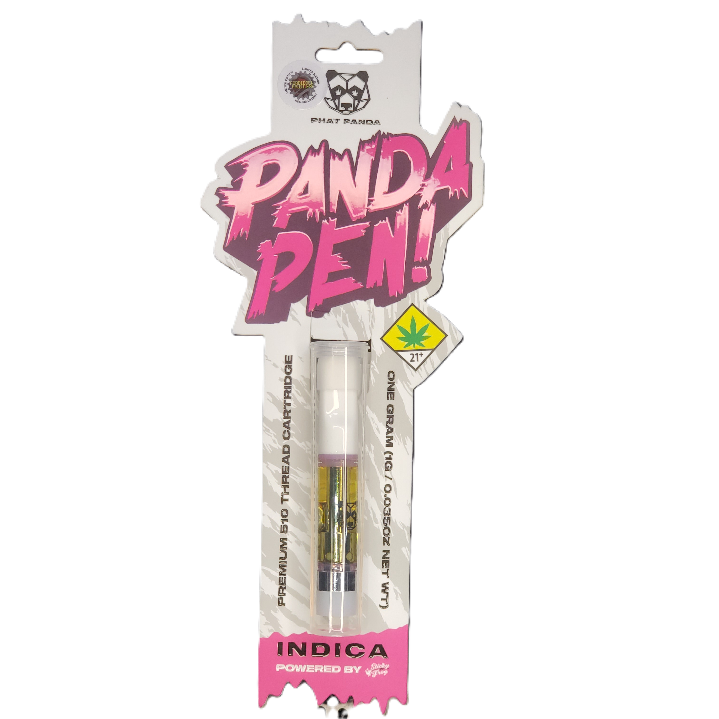 Photograph of product: Phat Panda VAPE Forbidden Fruit Cart 1g