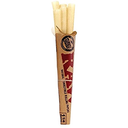 Photograph of product: Raw Pre Rolled Cones 1 1/4 - pk of 6