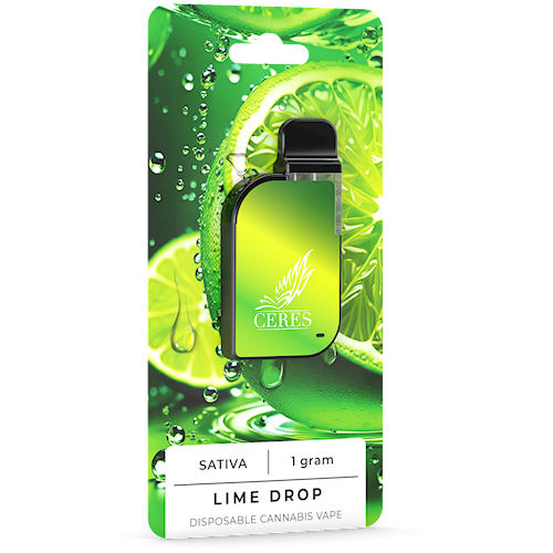 Photograph of product: Ceres - Lime Drop Disposable