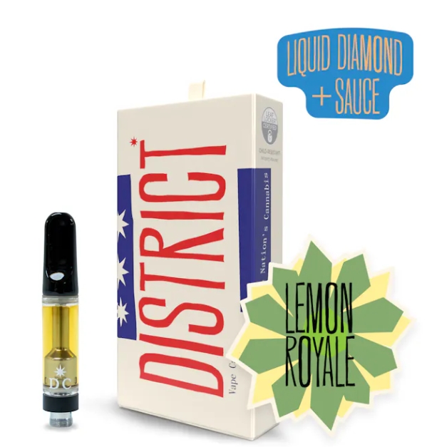 Photograph of product: Lemon Royale | Diamonds / Sauce Cartridge | 1g