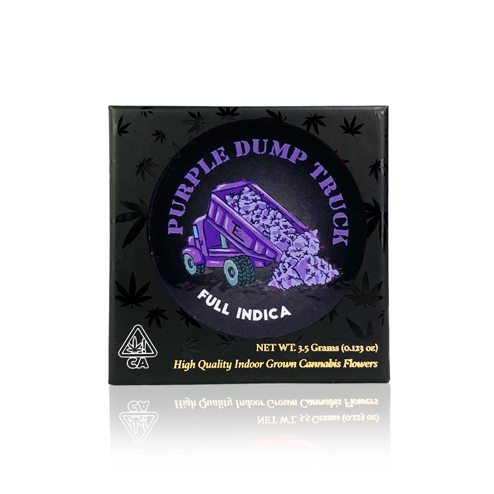 Photograph of product: TEAM ELITE GENETICS - Flower - Purple Dump Truck - 3.5G