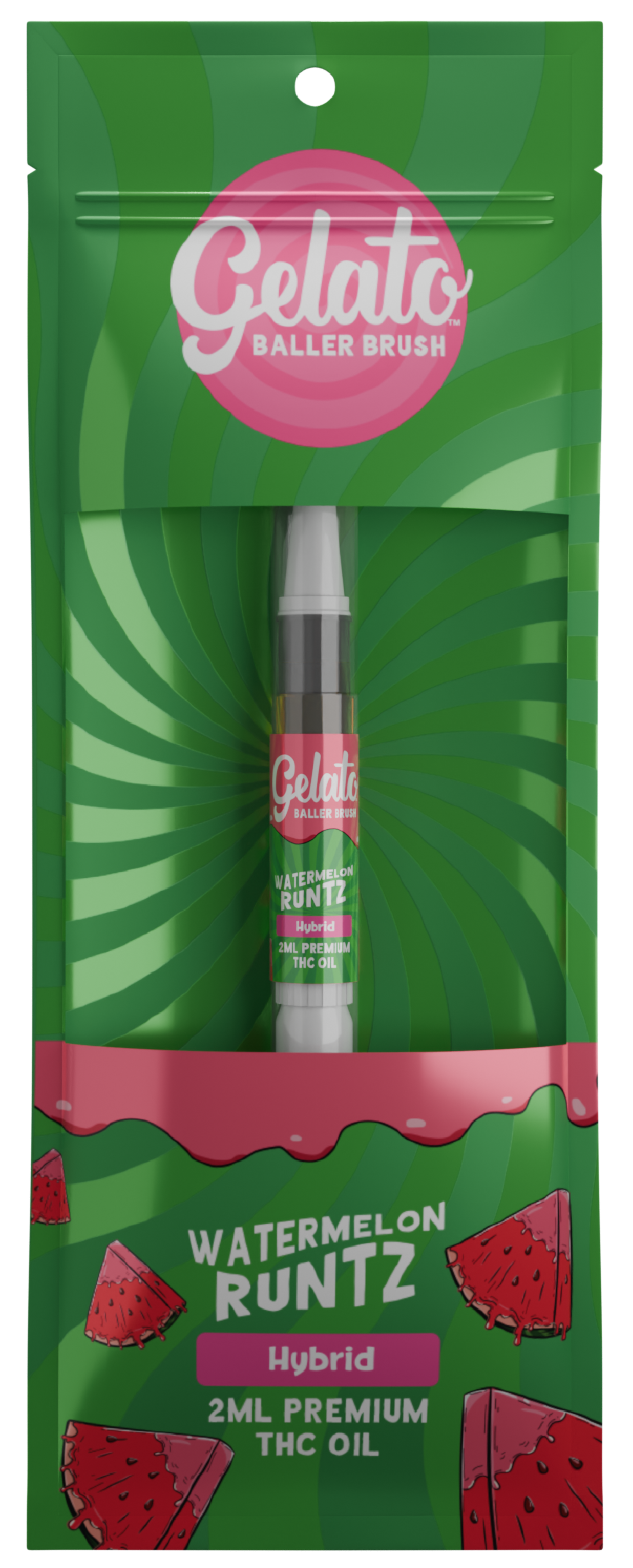 Photograph of product: Gelato - Baller Brush - Watermelon RTZ (H) (2.0g)
