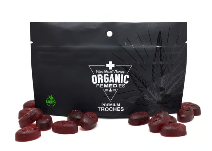 Photograph of product: Grape Live Resin Troches 100mg/15pk (1500mg)